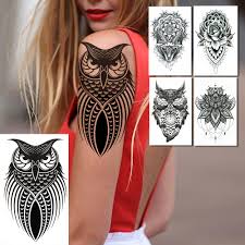 Check spelling or type a new query. Geometrische Tribe Eule Temporare Tattoos Fur Manner Frauen Mandala Henna Lion Gefalschte Tattoo Rose Henna Blumen Wasserdichte Tatoos Korper Kunst Temporary Tattoos Aliexpress