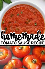 How To Make Homemade Tomato Sauce Homemade Tomato Sauce Recipes Fresh Tomato Recipes Pasta Sauce Homemade