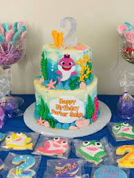 Maybe you would like to learn more about one of these? Baby Shark Cake Shark Birthday Cakes Girls 2nd Birthday Cake 2nd Birthday Party For Girl