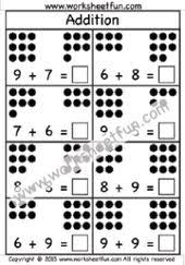 Addition Worksheet Sums Up To 20 One Worksheet Addition Worksheets Worksheets Worksheetfun