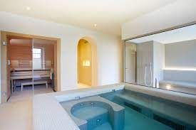 For this 10,000 sqft luxury home in mayfair (achieved by combining two town houses) instructed us to put a natural stone clad spa. Klafs At Guncast Transforms A Cheltenham Basement Into A Luxury Spa