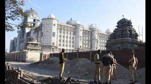 at Secretariat after fire incident ...