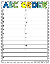 Abc order intro and freebie. Why Teaching Abc Order Is Important Freebies Teacher Karma