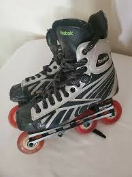 Reebok 4k Pump Inline Hockey Skates Size 8 Senior Mens Rollerblade Rbk Ebay