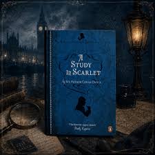 📖 A Study in Scarlet — Sir Arthur Conan Doyle ⭐ Rating: 5/5 ❝It is a  capital mistake to theorize before you have all the evidence. It biases the  judgment.❞ 📚 Synopsis: