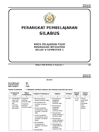 Check spelling or type a new query. Silabus Fiqih Kelas 5 Smt 1