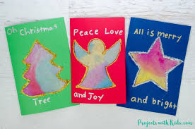 So we're sharing over 15 of the best christmas card ideas. Colorful Kid Made Christmas Cards With Coffee Filters Projects With Kids