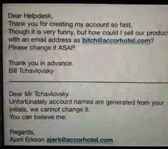 Not The Best Email Address Funny Pictures Fails Best Funny Pictures Funny Pictures