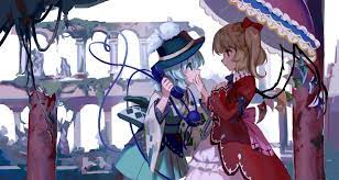 tags fanart touhou flandre scarlet komeiji koishi pixiv fanart from pixiv twitter pixiv id 16765666 anime fan art neko