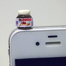 Nutella Earphone Plug This Is A Super Cute Kawaii Nutella Ear Plug That Fits Into A 3 5mm H Phone Case Accessories Iphone Accessories Cute Phone Cases
