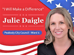 Julie Daigle Running For Ward 4 Peabody City Council Seat