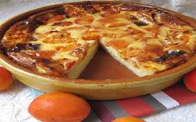 Flan Aux Abricots Oui Je Sais C Est Encore Un Flan Patissier Mais Celui La A De Bon Gros Abricots Moelleux Qui Recette Flan Clafoutis Aux Abricots Abricot
