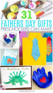Father's day is rapidly approaching and fathers are notoriously difficult to buy, let alone make for. 30 Fathers Day Crafts For Preschoolers To Make Fathers Day Crafts Preschool Preschool Gifts Dad Crafts