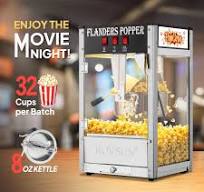 ROVSUN Popcorn Machine with 8 Ounce Kettle Makes Up to 32 Cups, Commercial  Popcorn Machine Countertop Popcorn Maker w/Stainless Steel Scoop, Oil Spoon  ...