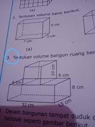 Maybe you would like to learn more about one of these? Tentukan Volume Bangun Ruang Berikut Brainly Co Id