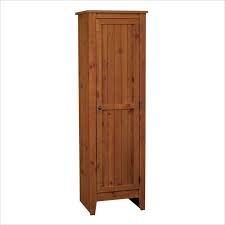 Ameriwood Home Single Door Kitchen Pantry In Old Fashion Pine Pantry Cabinet Kitchen Cabinet Storage Single Doors