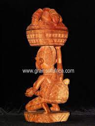 An agere ifa is a object that forms part of the divination ensemble. Ajere Ifa By Late Akin Fakeye