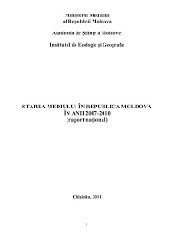 Termenul de depunere al situatiilor financiare anuale este: Starea Mediului In Republica Moldova In Bp Soroca Md