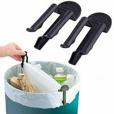 2pcs/pack trash bin clip household bag junk edge bag wastebaskets clips waste bin dustbin food storage clip kitchen accessories. Trash Can Clamps Hook Rails Tools Plastic Clip Garbage Bag Clips Holder Rubbish Bag Rack Kitchen Bathroom Accessories Waste Bins Aliexpress