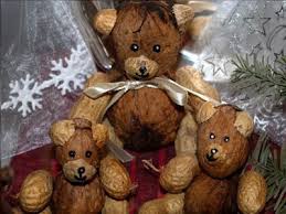 Deko Ideen Mit Walnussen Niedliche Walnuss Baren Wohnen Garten Weihnachtsbasteln Adventskranz Basteln Basteln Weihnachten