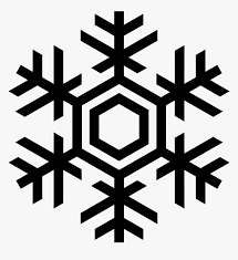 A snowflake is either a single ice crystal or an aggregation of ice crystals which falls through the earth's atmosphere as snow. Snowflakes Png Image Black Snowflake Vector Transparent Png Kindpng