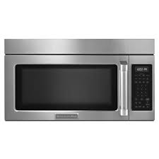 kitchenaid 1.8 cu. ft. microwave hood