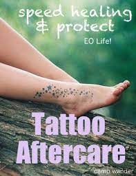 Enter some of your new best tattoo healing friends: Tattoo Aftercare With Essential Oils And Also Great For Other Purposes Too Tattoo Aftercare Tattoo Care Aftercare