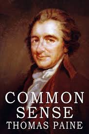 On January 9, 1776, writer Thomas Paine publishes his pamphlet “Common  Sense,” setting forth his arguments in favor of American independence.  Although little used today, pamphlets were an important medium for the