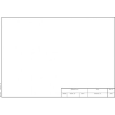 Zeichenpapier A3 Mit Rand U Schriftfeld 25 Blatt 4 95