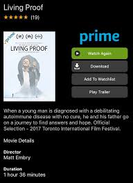 Ms Documentary Living Proof Available On Amazon Prime Modern Day Ms Documentaries Living Proof Amazon Prime
