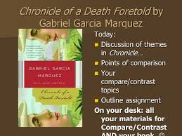 Chronicle Of A Death Foretold By Gabriel Garcia Marquez Ppt Video Online Download