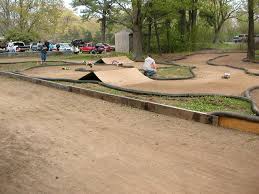 Driving solely around neighborhoods and across lawns can be dull; Backyard Rc Car Track Maldabeauty Com