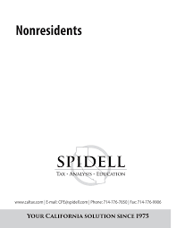 Efile your california tax return now. Https Www Caltax Com Spidellweb Public Webinars Materials Nonresidents Summer2020 Online Pdf