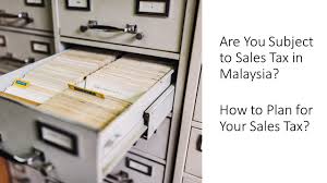 Sales tax (goods exempted from tax) order 2018. Are You Subject To Sales Tax In Malaysia How To Plan For Your Sales Tax Anc Group