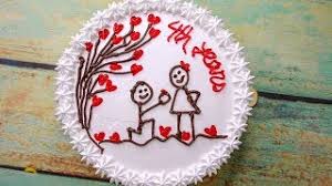 Two anniversary cake amazing design #heartshapecake#roundcake flowers design cake making by cool cake master ish video. Chocolate Velvet Cake Anniversary Cake Decoration How To Make Anniversary Cake Youtube