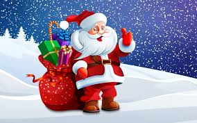Christmas Santa Claus Cartoon Images With Reindeer And Bag Select from premium santa cartoon of the highest quality. christmas santa claus cartoon images