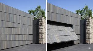 Hidden Garage Vista House Building Design Architecture