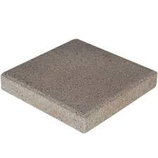 Pavestone 12 In X 12 In X 1 5 In Pewter Square Concrete Step Stone 71200 The Home Depot Step Stones Patio Stones Concrete Steps