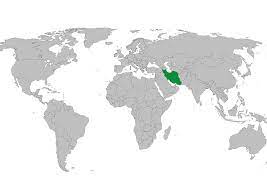 Map of iran (regions) : Weltkarte Iran Frieden Fragen