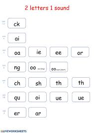 Better yet, this consonant …. 2 Letter One Sound Worksheet