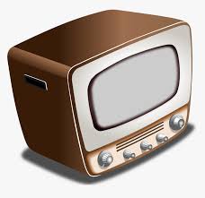 In an analog television broadcast, the brightness, colors and sound are represented by amplitude, phase and frequency of an analog signal. Clipart Tv Tv Radio 1950s Tv Png Transparent Png Kindpng