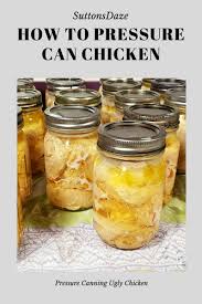 This foolproof recipe for making boneless chicken breast in the air fryer with give you perfectly juicy chicken every time. How To Pressure Can Ugly Chicken Suttons Daze How To