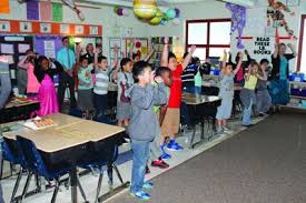 Earle Brown students get fit with GoNoodle