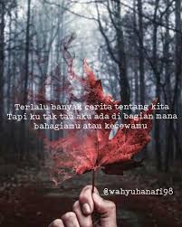 Kumpulan kata kata kecewa atau sedih untuk pacar gebetan yang berubah mantan sahabat teman seseorang doi kehidupan karena dibohongi dan lainnya. Kumpulan Kata Kata Galau Dari Instagram Buruan Cek Halaman All Kompasiana Com