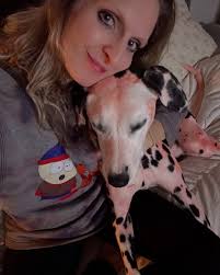 Happy New Year from me and my peach Dalmatian 🙄