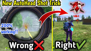 Eventually, players are forced into a shrinking play zone to engage each other in a tactical and diverse. New Autohead Shot Trick 200 Working Free Fire Battleground Youtube