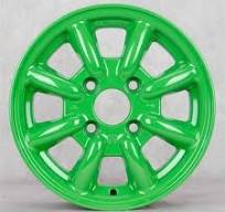 15 16 17 20 22 Inch Rim Car Wheels 4/5/8x100-114.3/120 or 6x139.7 with  Color Green Red Black Orange