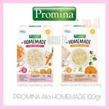 Dalam proses pembuatan bubur bayinya, produk yang satu ini menggunakan bahan organik dan dibuat secara homemade. Jual Produk Promina Homemade Bubur Bayi Termurah Dan Terlengkap Mei 2021 Bukalapak