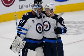 They are members of the central division of the western conference of the national hockey league (nhl). Game Recap Winnipeg Jets Vs Toronto Maple Leafs Arctic Ice Hockey