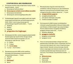 Check spelling or type a new query. Contoh Soal Asesmen Kompetensi Guru Akg Madrasah Ka Mts Al Fatah Suradadi